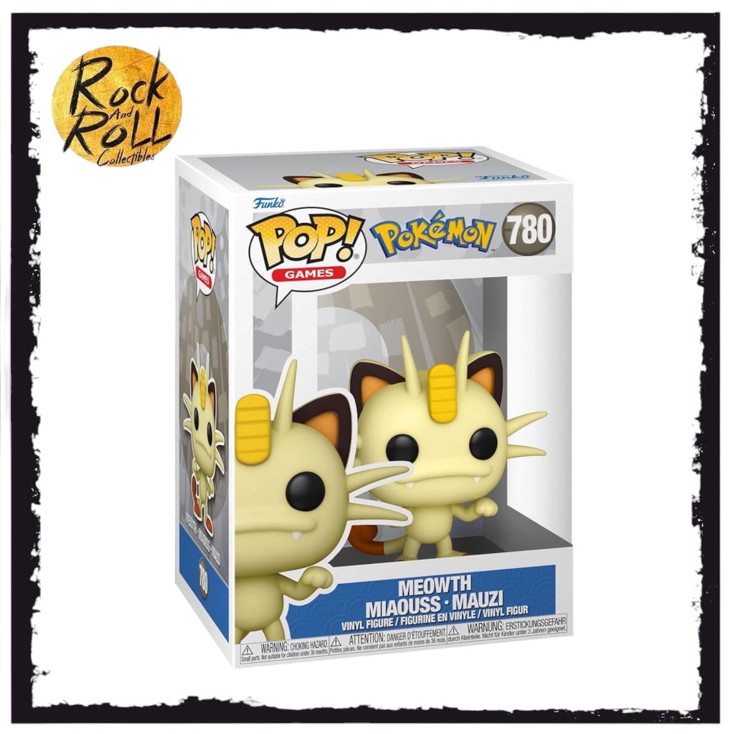 Pokemon - Meowth Funko Pop! #780