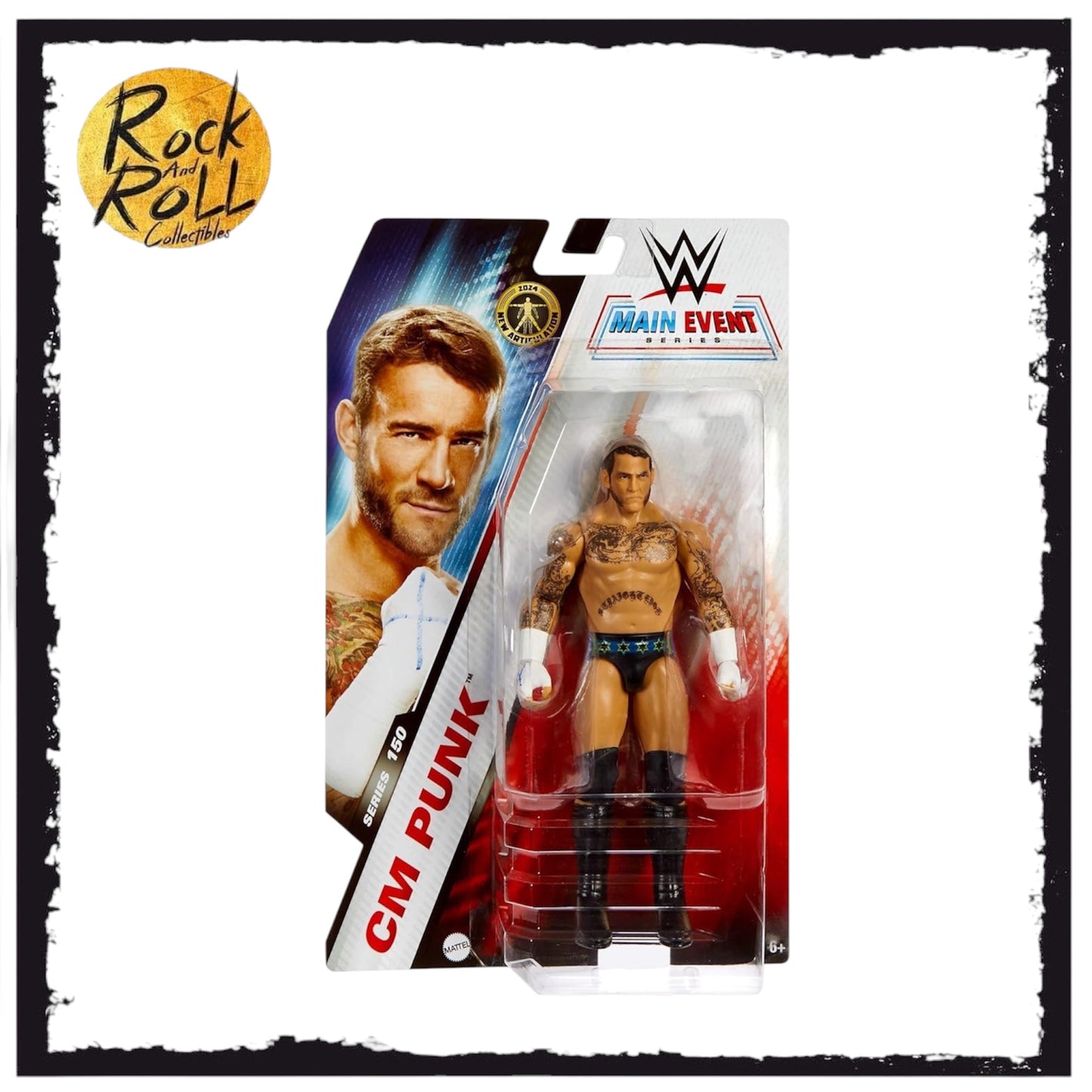 WWE Main Event Basic Action Figure - CM Punk