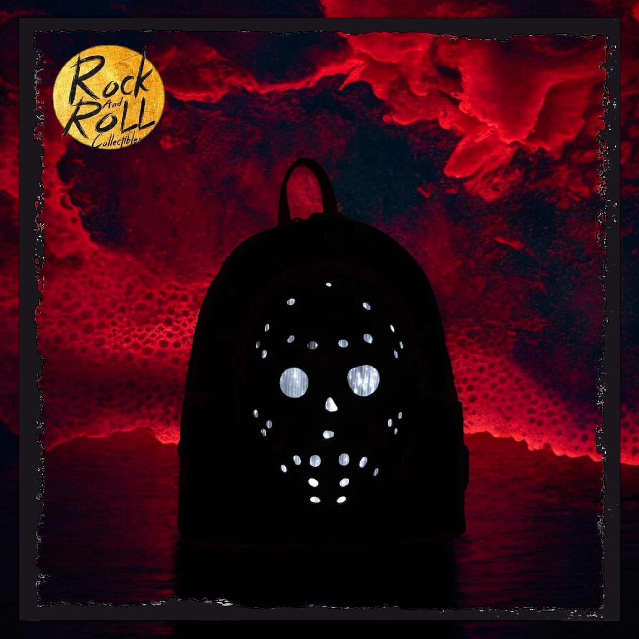 Loungefly Friday The 13th cheapest (Jason Vorhees) Glow-In-The-Dark Mini Backpack (NEW)