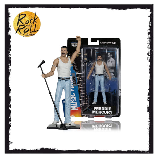 Music Maniacs Rock Wave 3 Queen Freddie Mercury 6-Inch Scale Action Figure