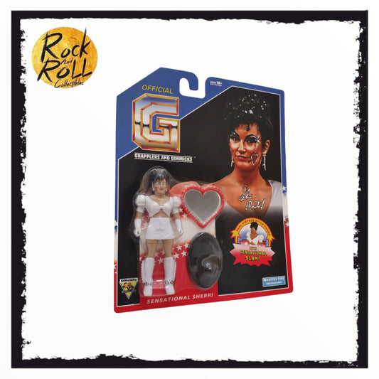 Grapplers And Gimmicks Sensational Sherri Limited Edition Vintage Style Figure