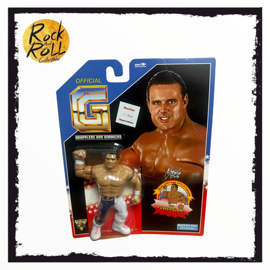 Damaged Packaging Grapplers And Gimmicks British Bulldog 1/500 NYCC 96 Variant