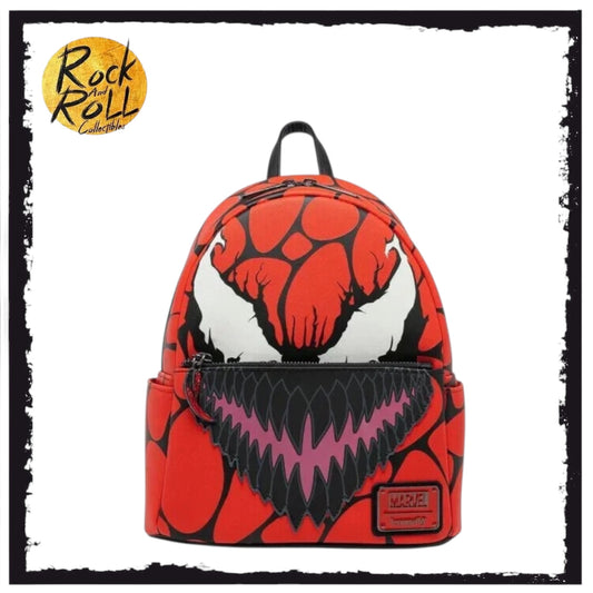 Loungefly Marvel Carnage Cosplay Glow In The Dark Mini Backpack