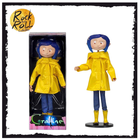 NECA Coraline Raincoat Bendy Doll