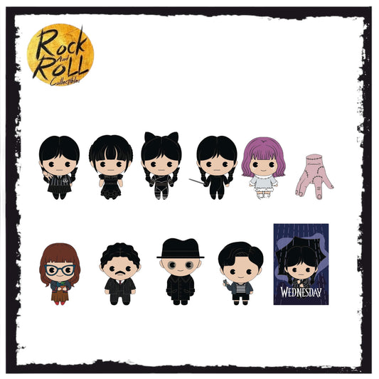 Wednesday Series 2 Mystery Figural Bag Clip