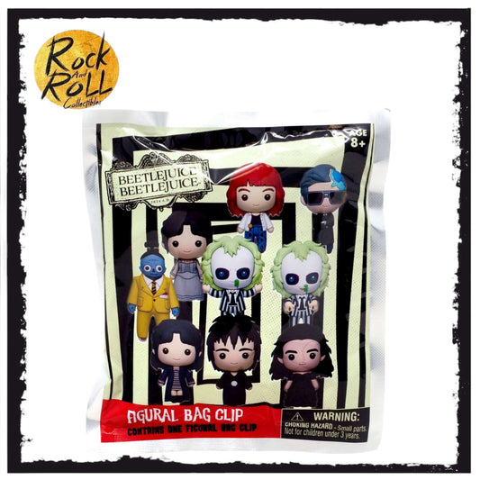 Beetlejuice Mystery Figural Bag Clip