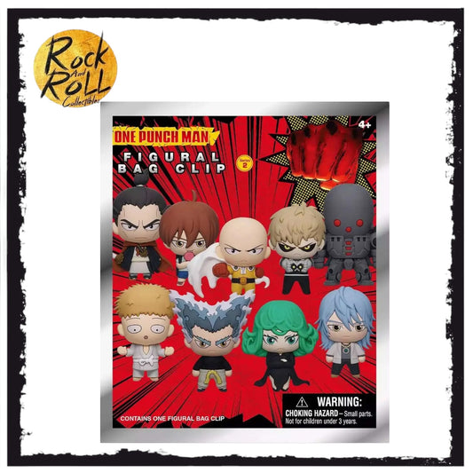 One Punch Man Series 2 Mystery Figural Bag Clip