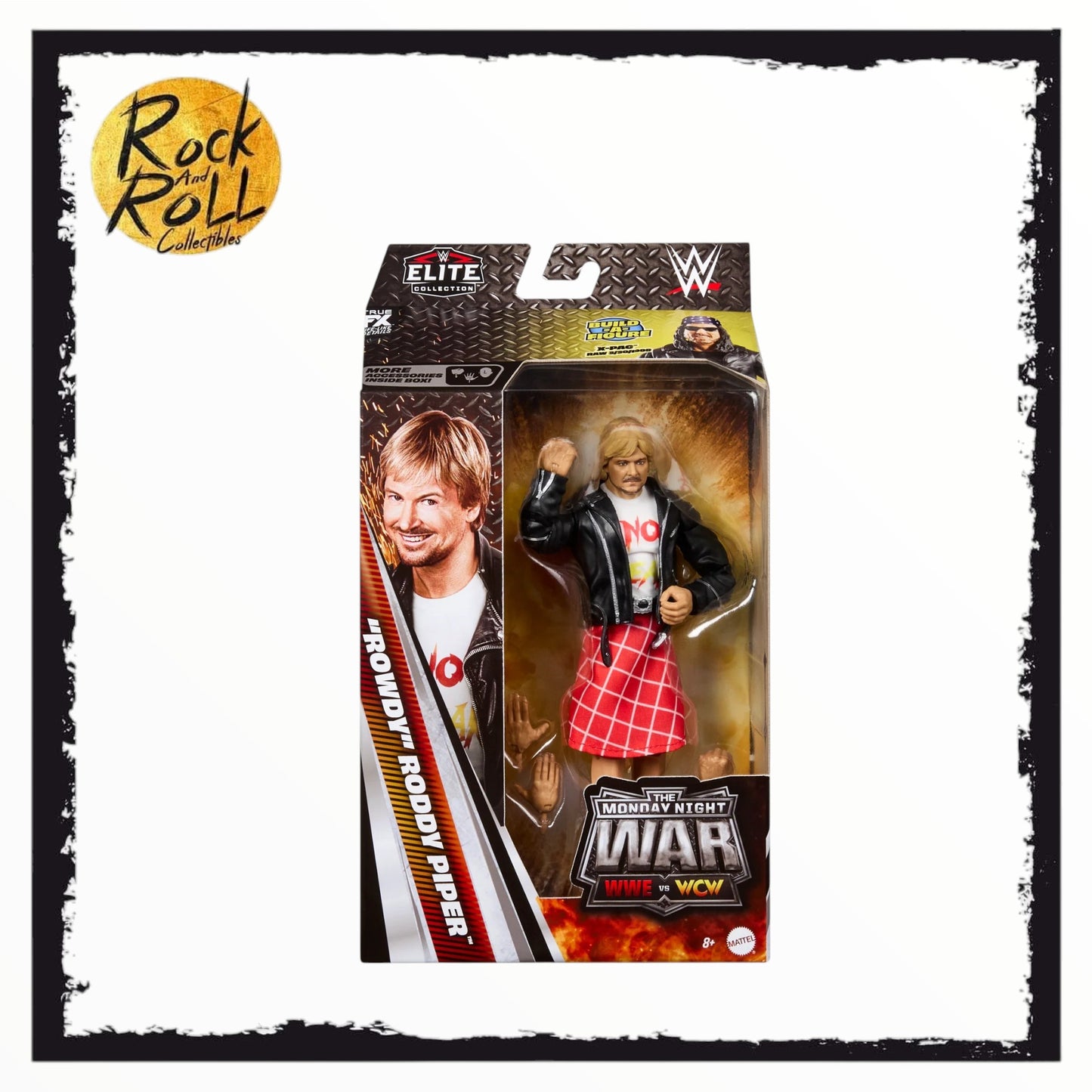 WWE Elite Collection Monday Night War WWE vs WCW - "Rowdy" Roddy Piper