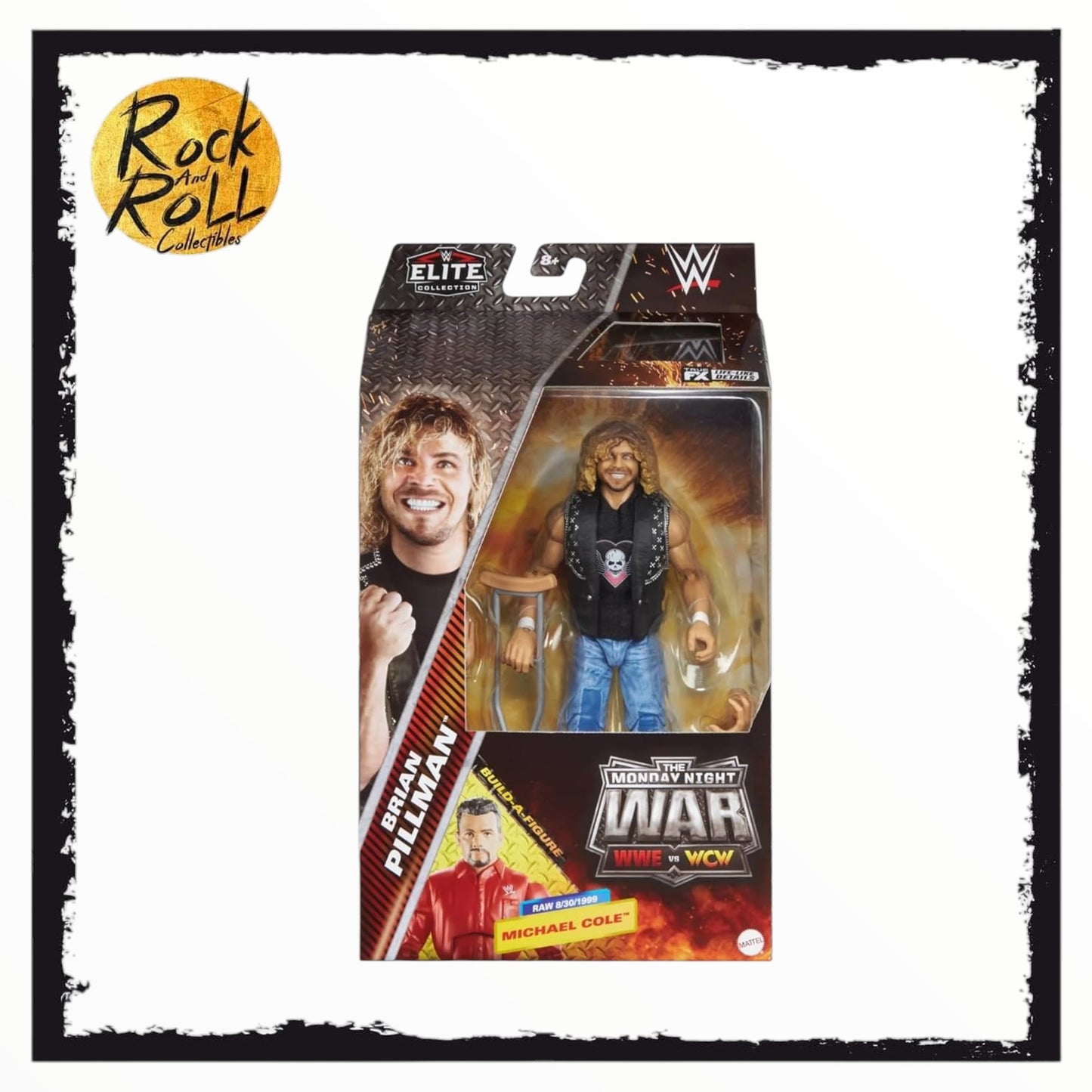 Not Mint Box - WWE Elite Collection Monday Night War WWE vs WCW - Brian Pillman