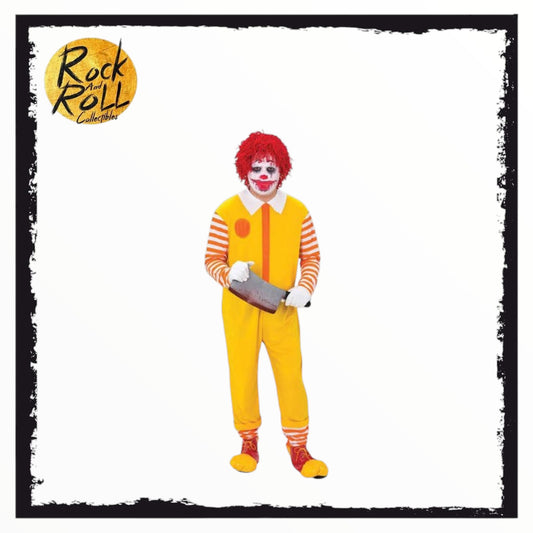 Happy Clown Jumpsuit Adult Costume - Palmer Agencies