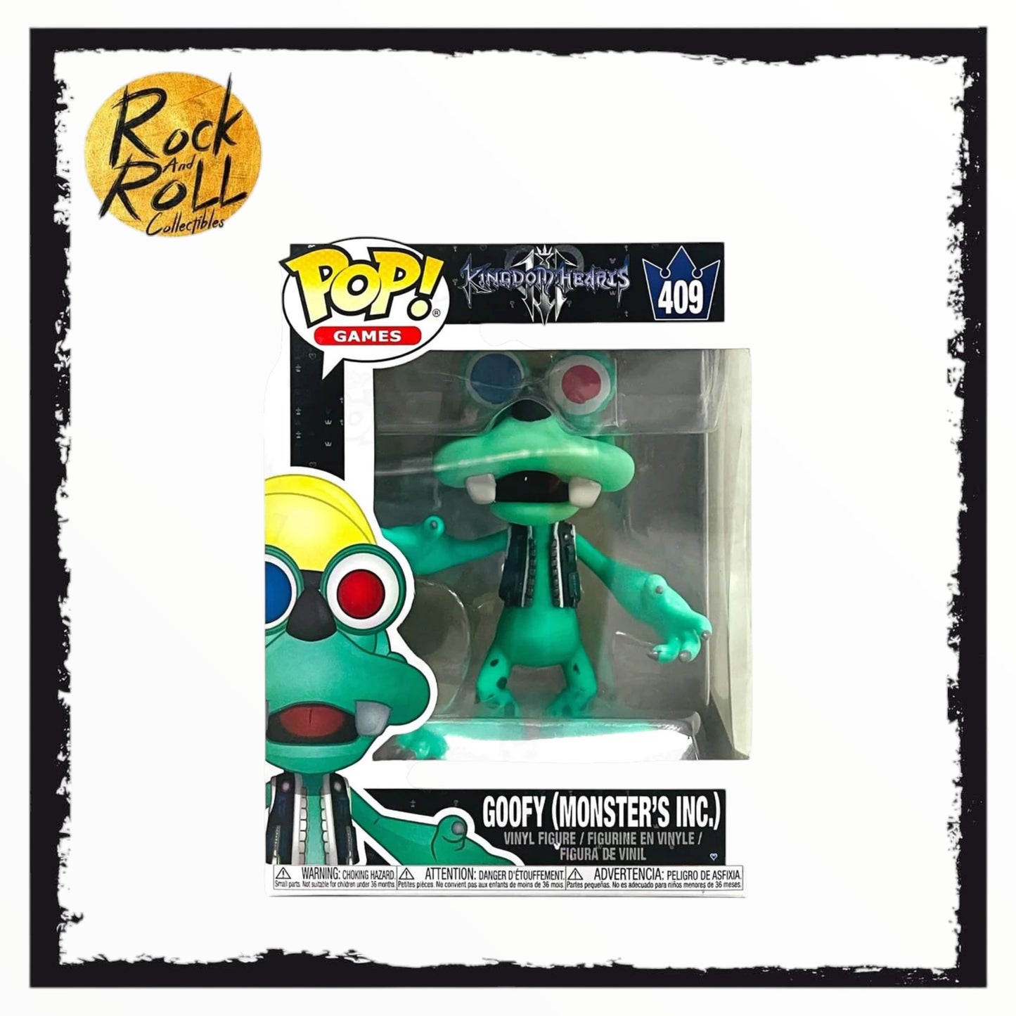 Disney Kingdom Hearts - Goofy (Monster's Inc) Funko Pop! #409