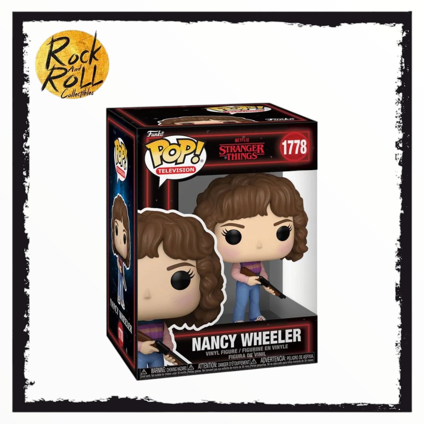 Stranger Things - Nancy Wheeler w/Shotgun Funko Pop! #1778