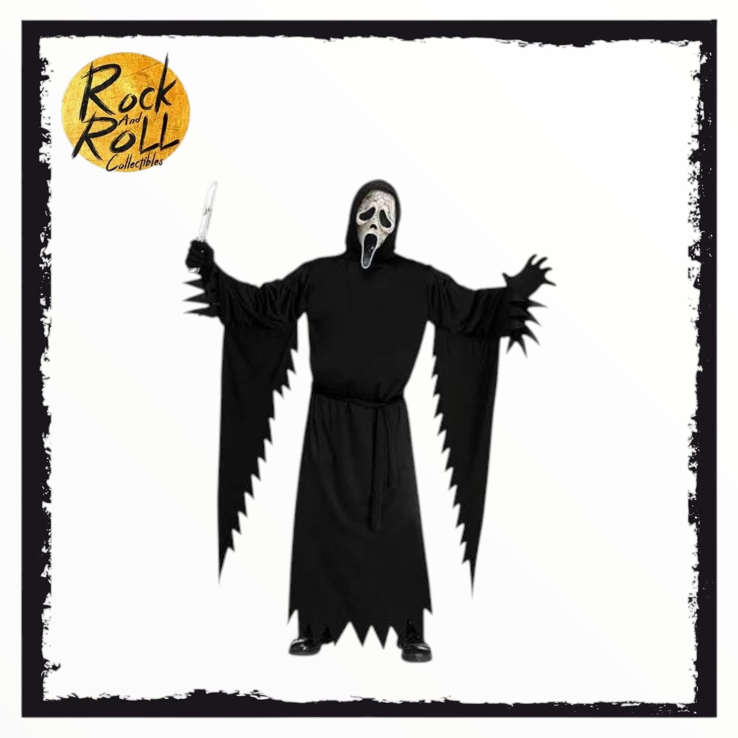 Adults Scream VI Costume Ghost Face Aged (One Size)