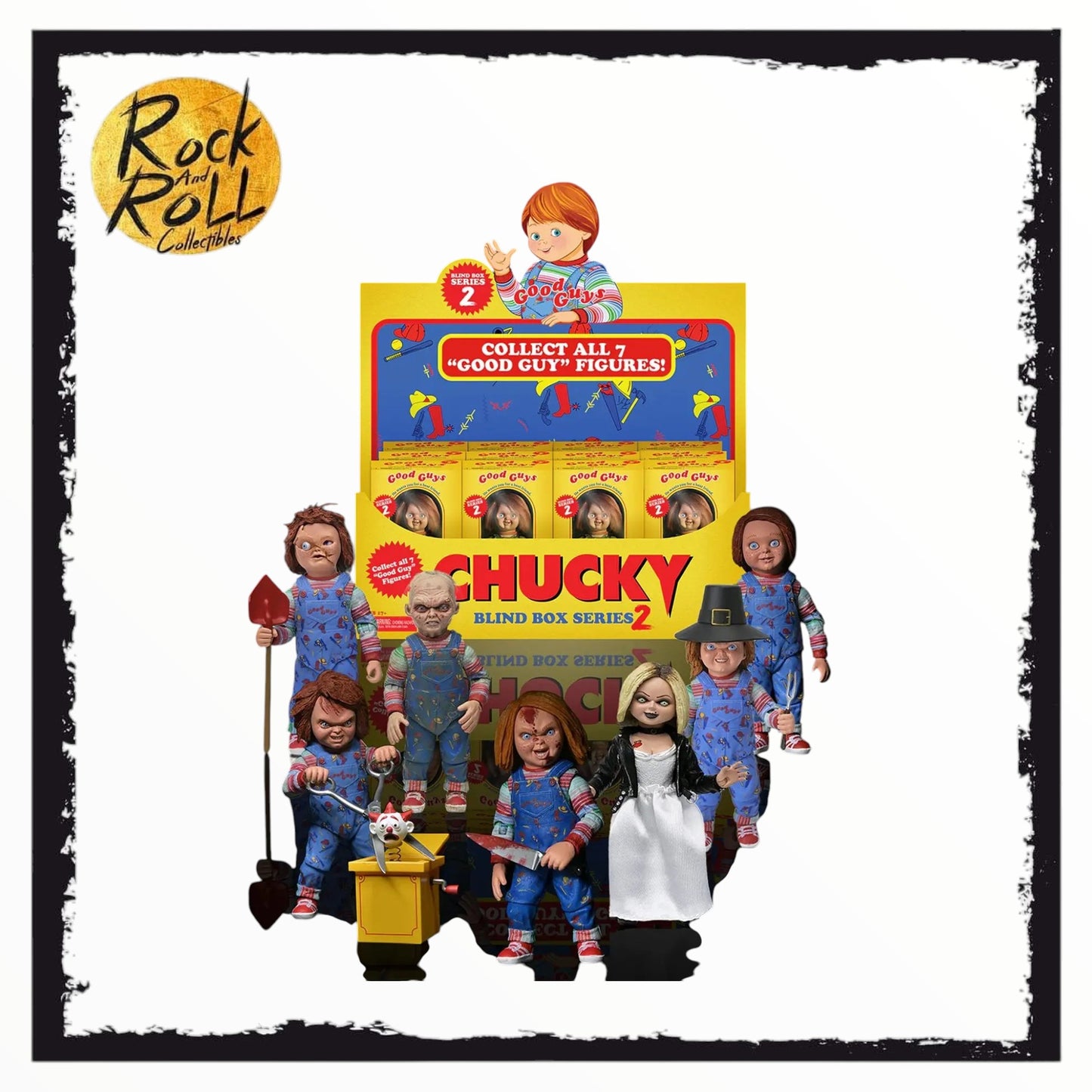 NECA Chucky (TV Series) – Good Guy 7″ Scale Action Figure Blind Box Series 2 (One Figure – Random)