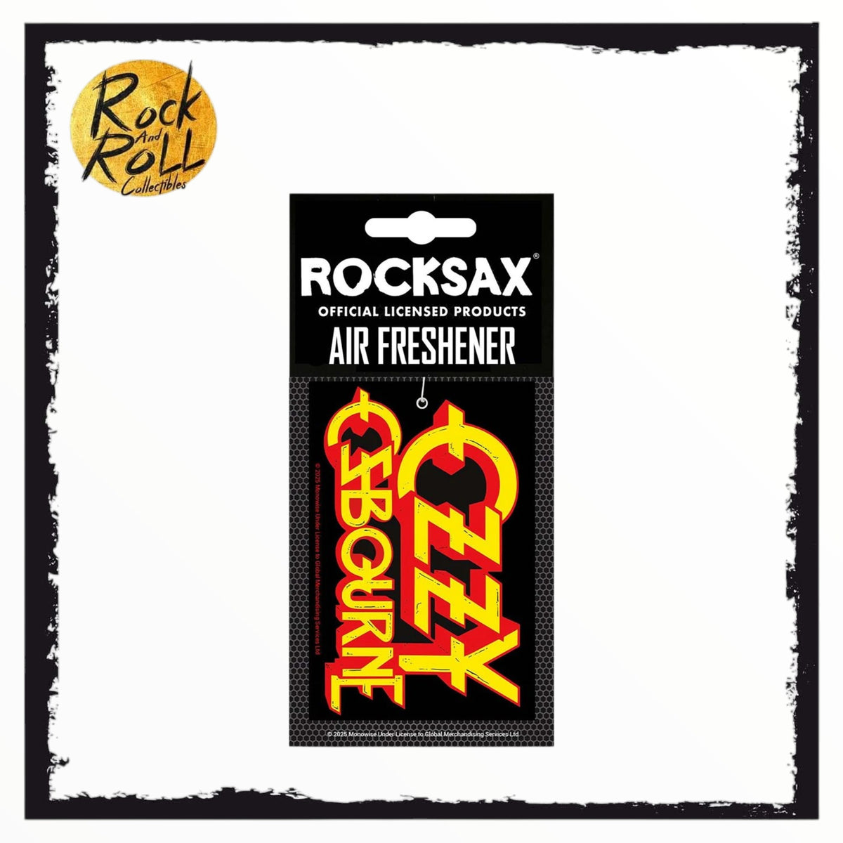 Rocksax Official Licensed Air Freshener Pack - Ozzy Osbourne