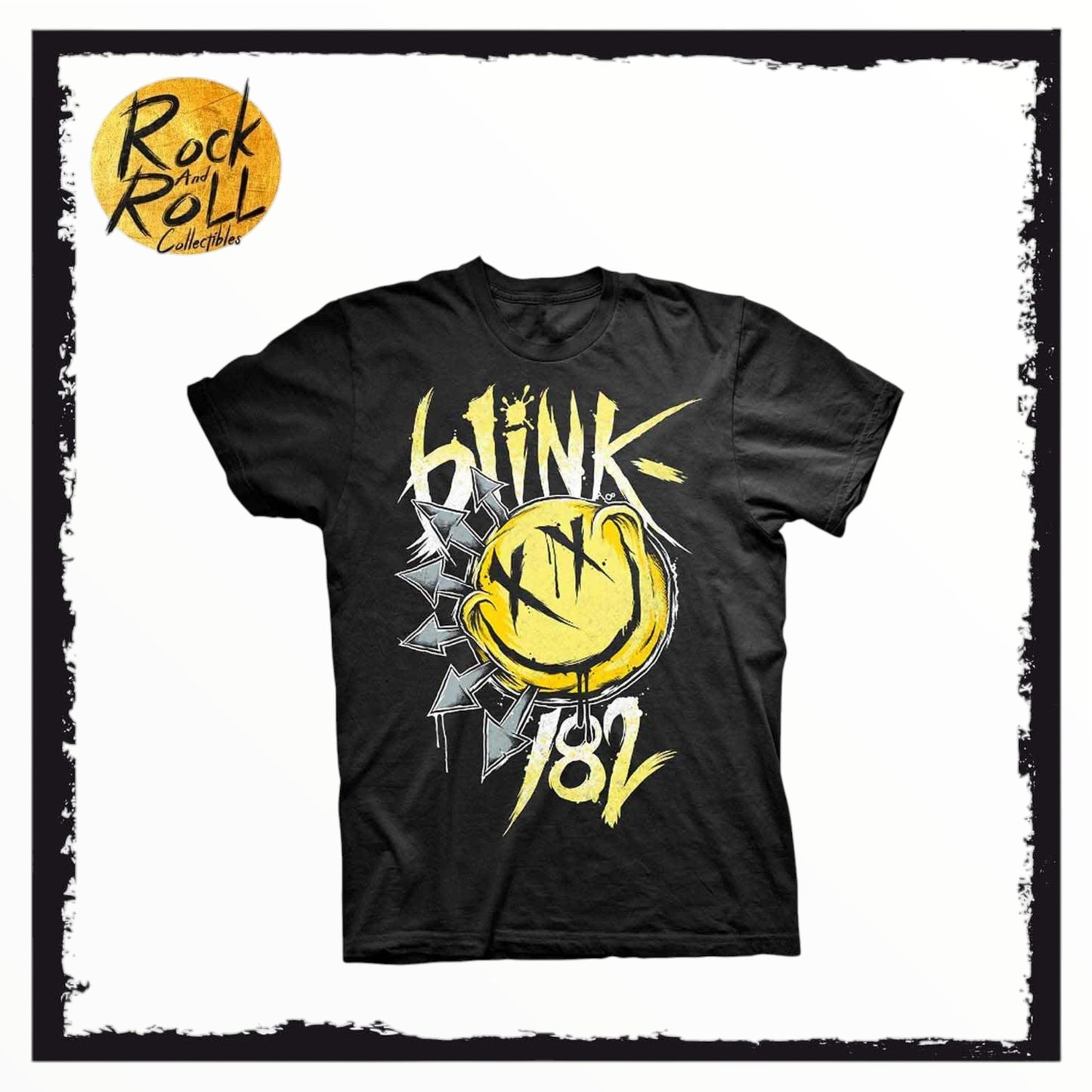 Blink-182 Unisex T-Shirt: Big Smile (Black)