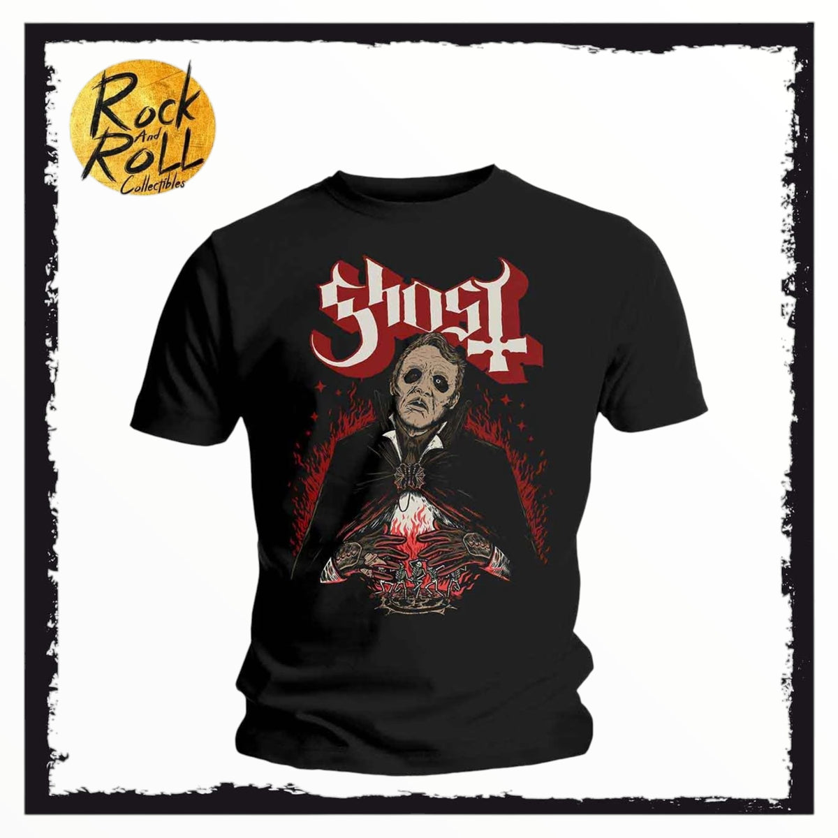 Ghost Unisex T-Shirt: Danse Macabre (Black)