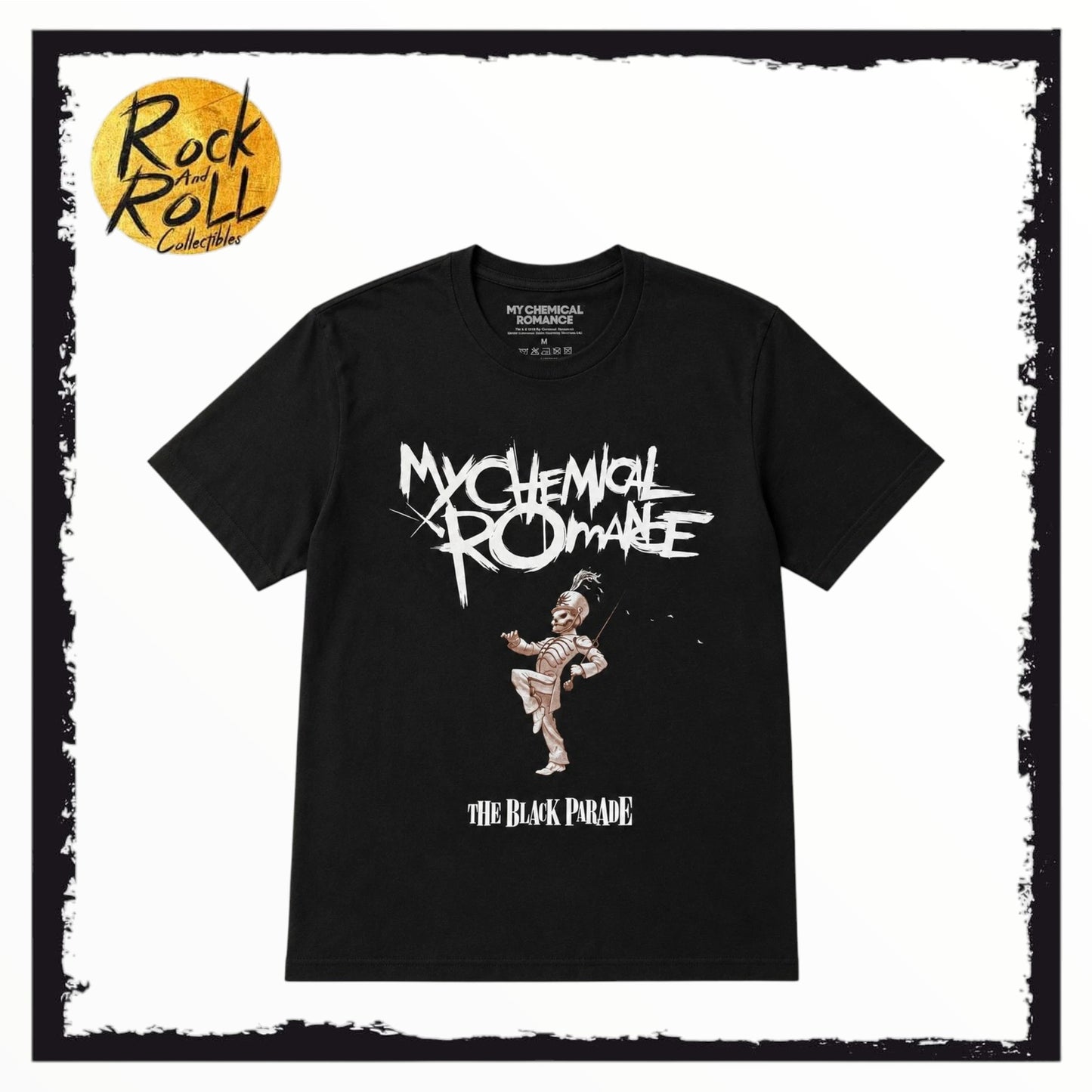 My Chemical Romance Unisex T-Shirt: The Black Parade Cover (Black)