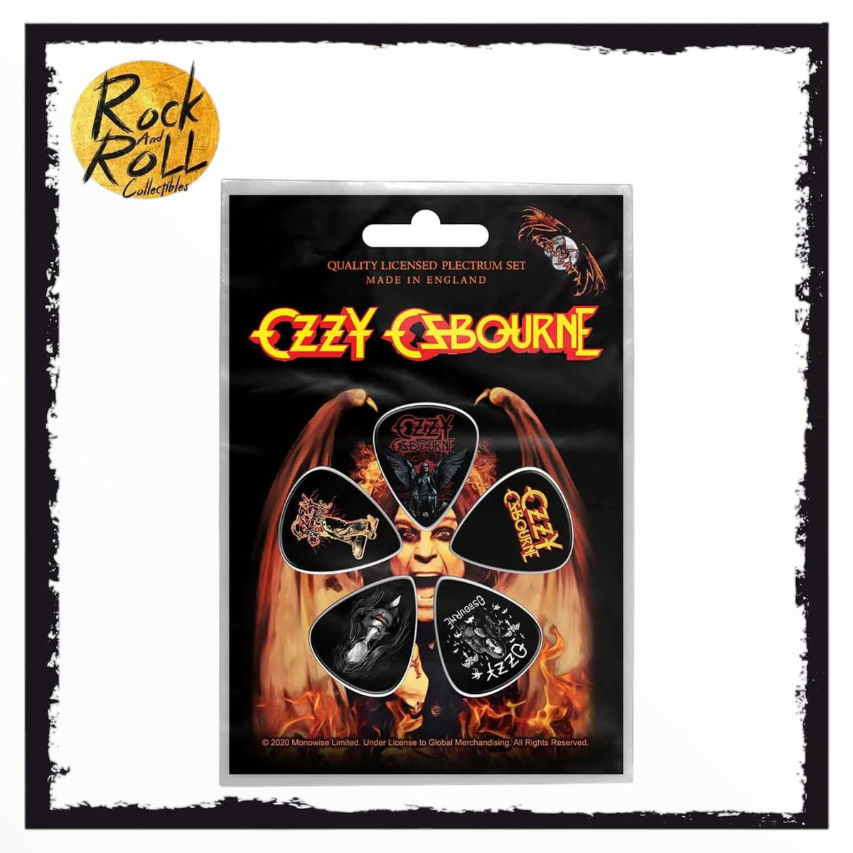 Ozzy Osbourne Plectrum Pack: Ordinary Man
