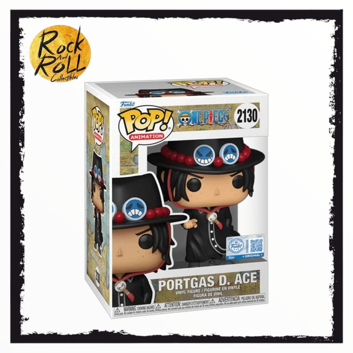 One Piece - Portgas D. Ace Funko Pop! #2130 Special Edition