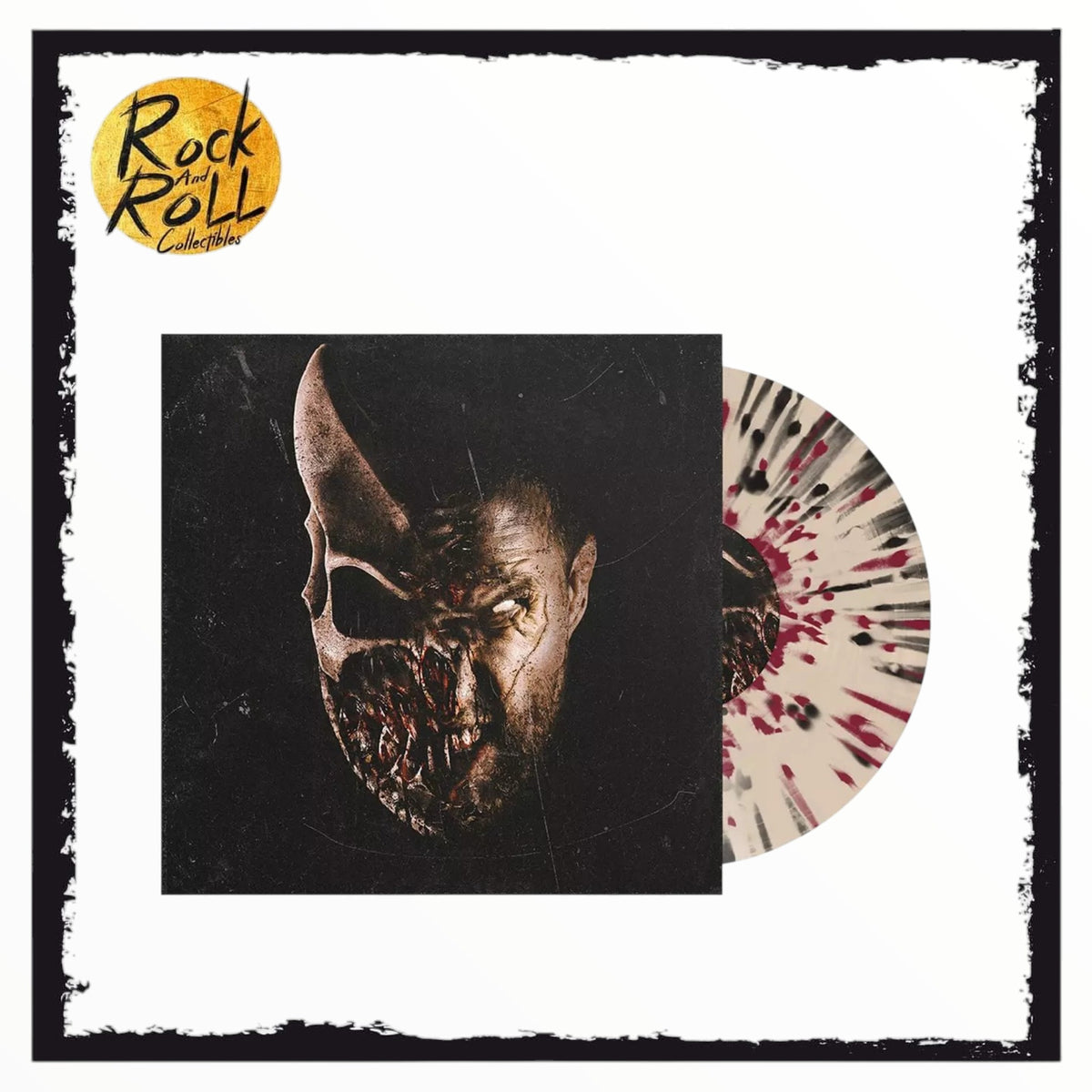 Slaughter To Prevail Grizzly (Bone Color With Black/Burgundy Splatter) VinyL LP US Import