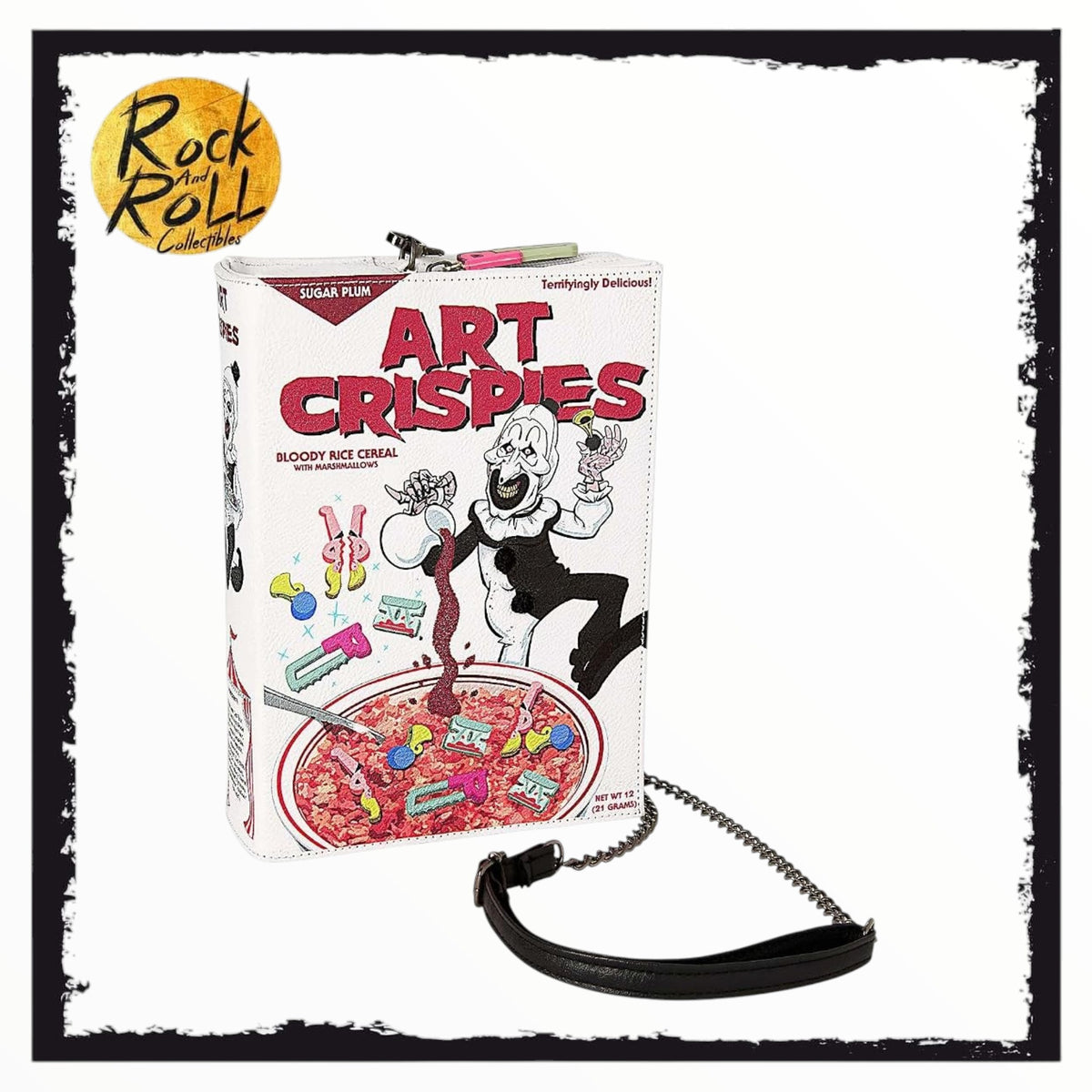 Spirit Halloween - Terrifier Art Crispies Crossbody Bag