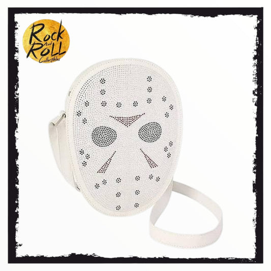 Spirit Halloween - Friday the 13th Bling Jason Voorhees Crossbody Bag