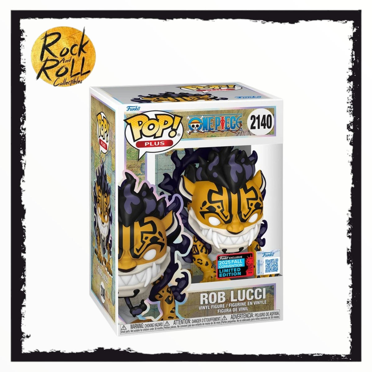 One Piece - Rob Lucci Funko Pop! #2140 2025 Fall Convention Limited Ediiton