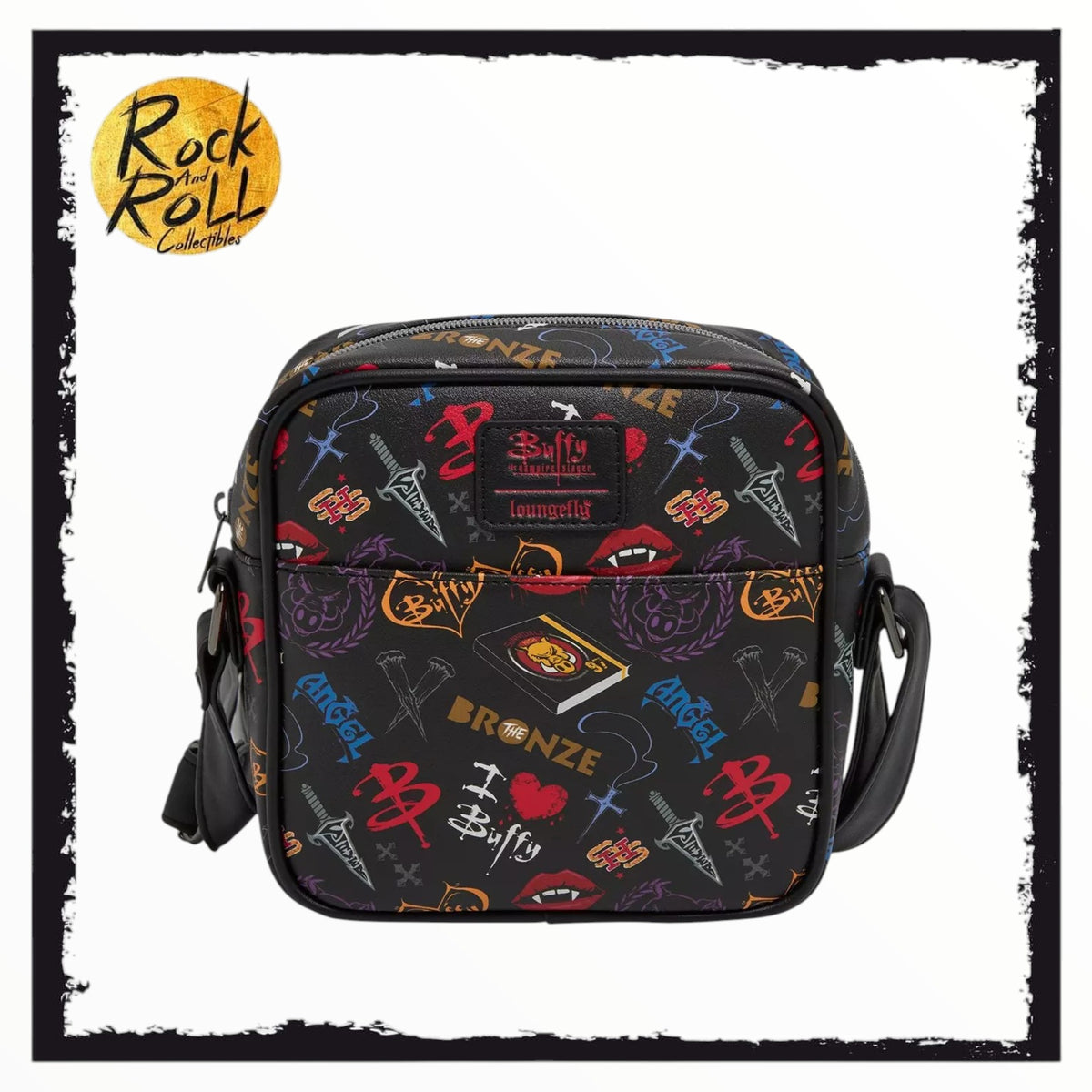 Loungefly Buffy The Vampire Slayer Icons Crossbody Bag - US Import
