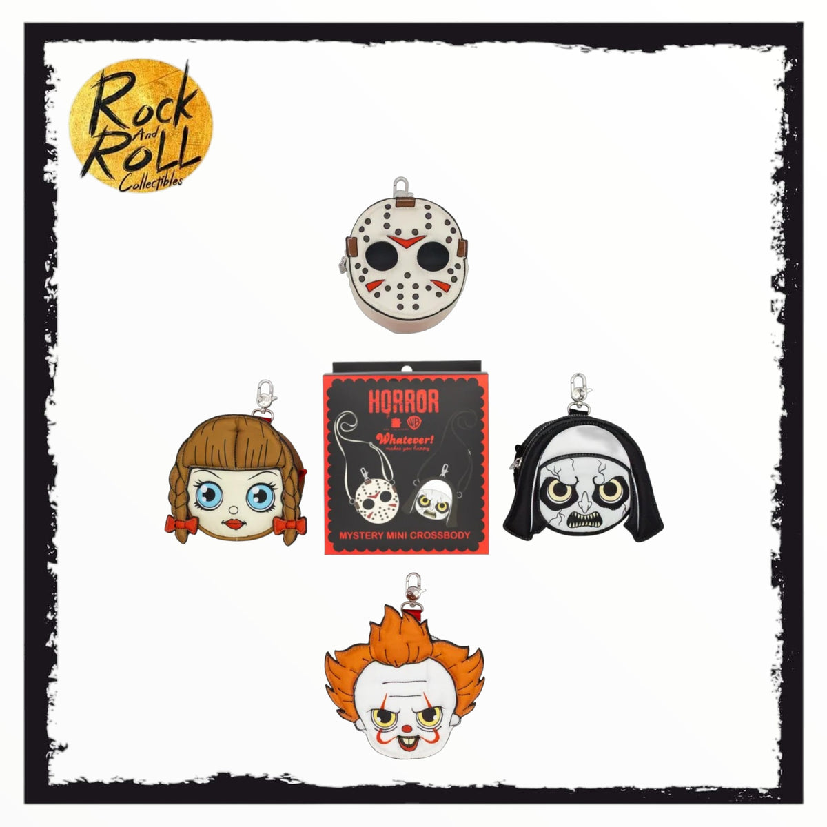 Whatever! Makes You Happy x Warner Brothers Horror - Horror Icons Mystery Box Mini Crossbody Bags - US Import