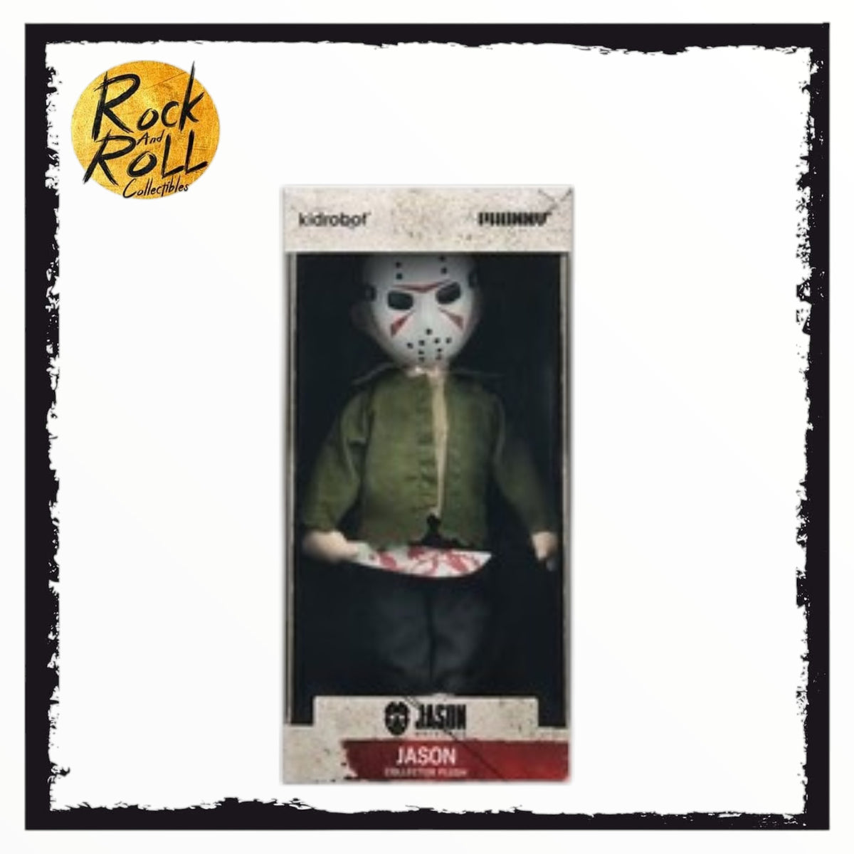 KidRobot Phunny Collector Vinyl Face Plush - Friday the 13th Jason Universe - US Import