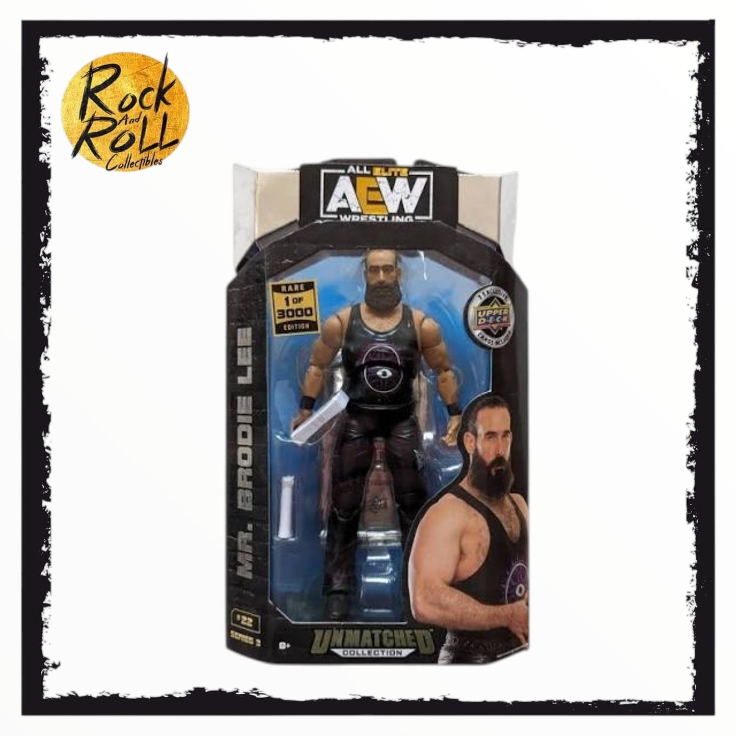 AEW Unmatched Series 3 #22 Mr. Brodie Lee (1 of 3000 Rare Edition) US Import