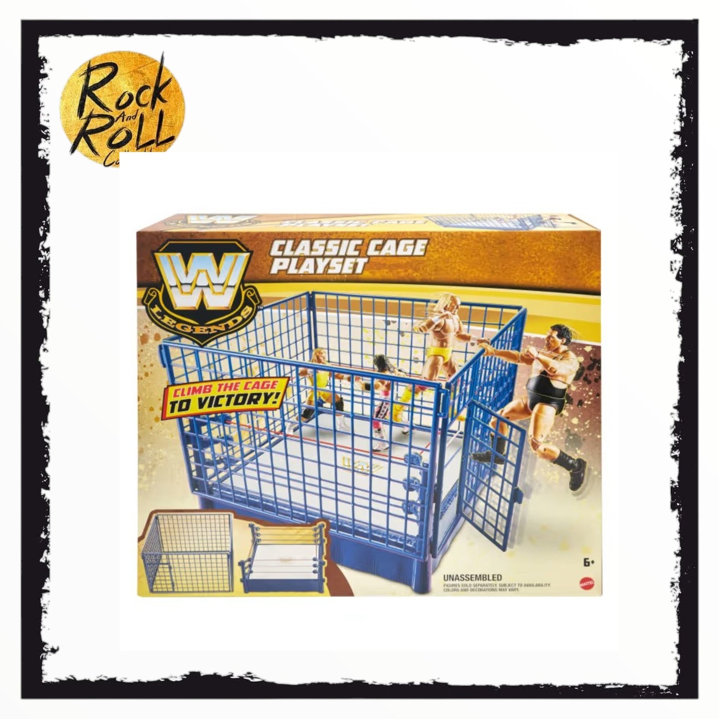 WWE Legends Classic Cage Playset (US Import)