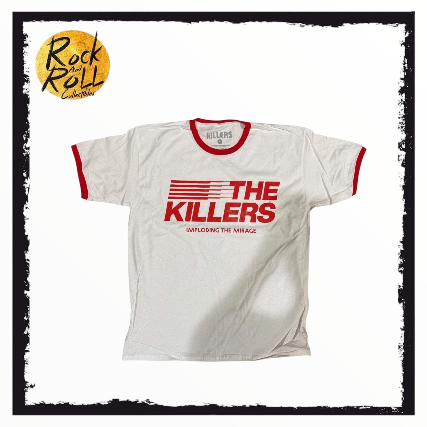 The Killers Imploding The Mirage (Red Trim) Official T-Shirt - X-Large