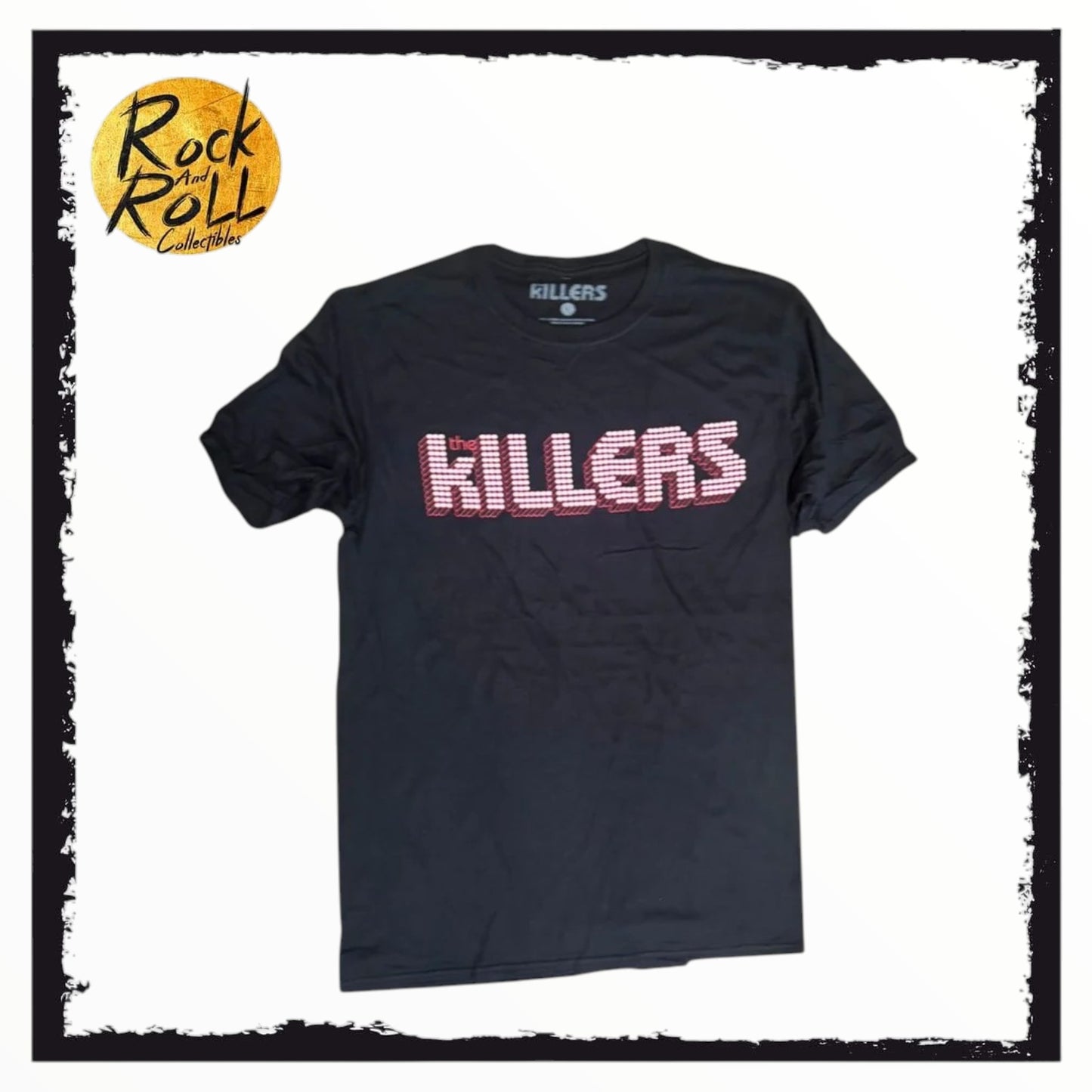 The Killers Official Black T-Shirt - Small
