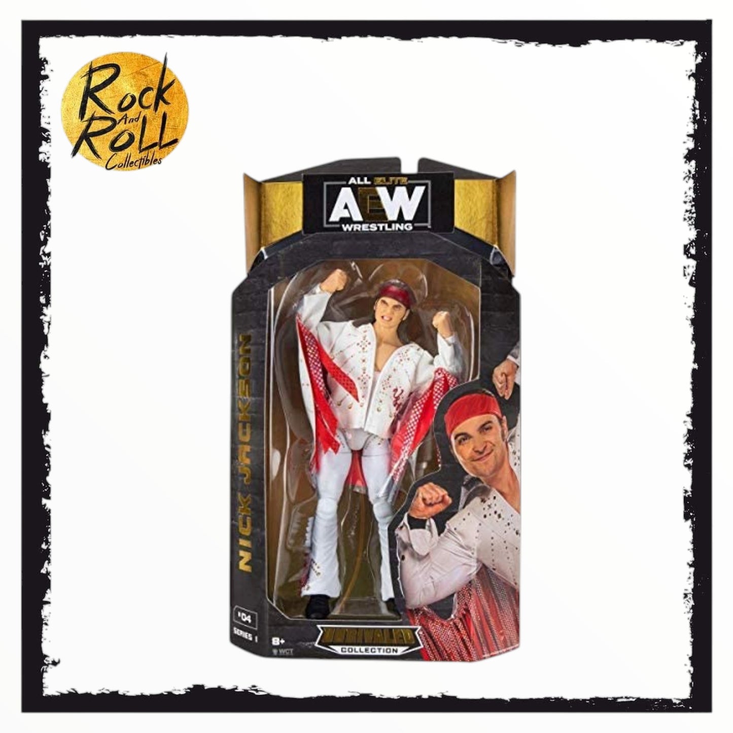 Not Mint Packaging - AEW - All Elite Wrestling Unrivaled Collection Series 1 #04 Nick Jackson US Import