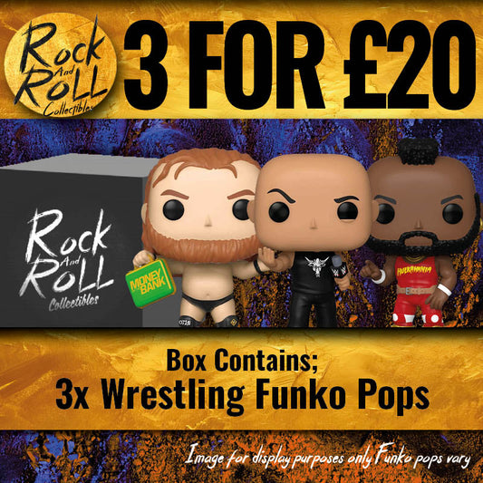 WWE 3 Random Funko Pop! Box