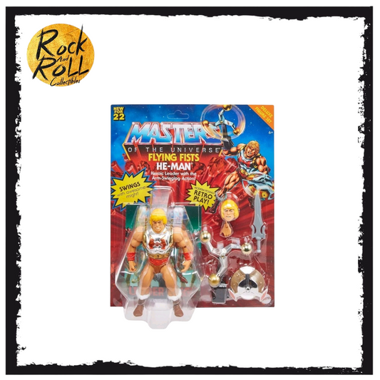 Damaged Card - Flying Fists He-Man Deluxe Masters Of The Universe Origins USA IMPORT