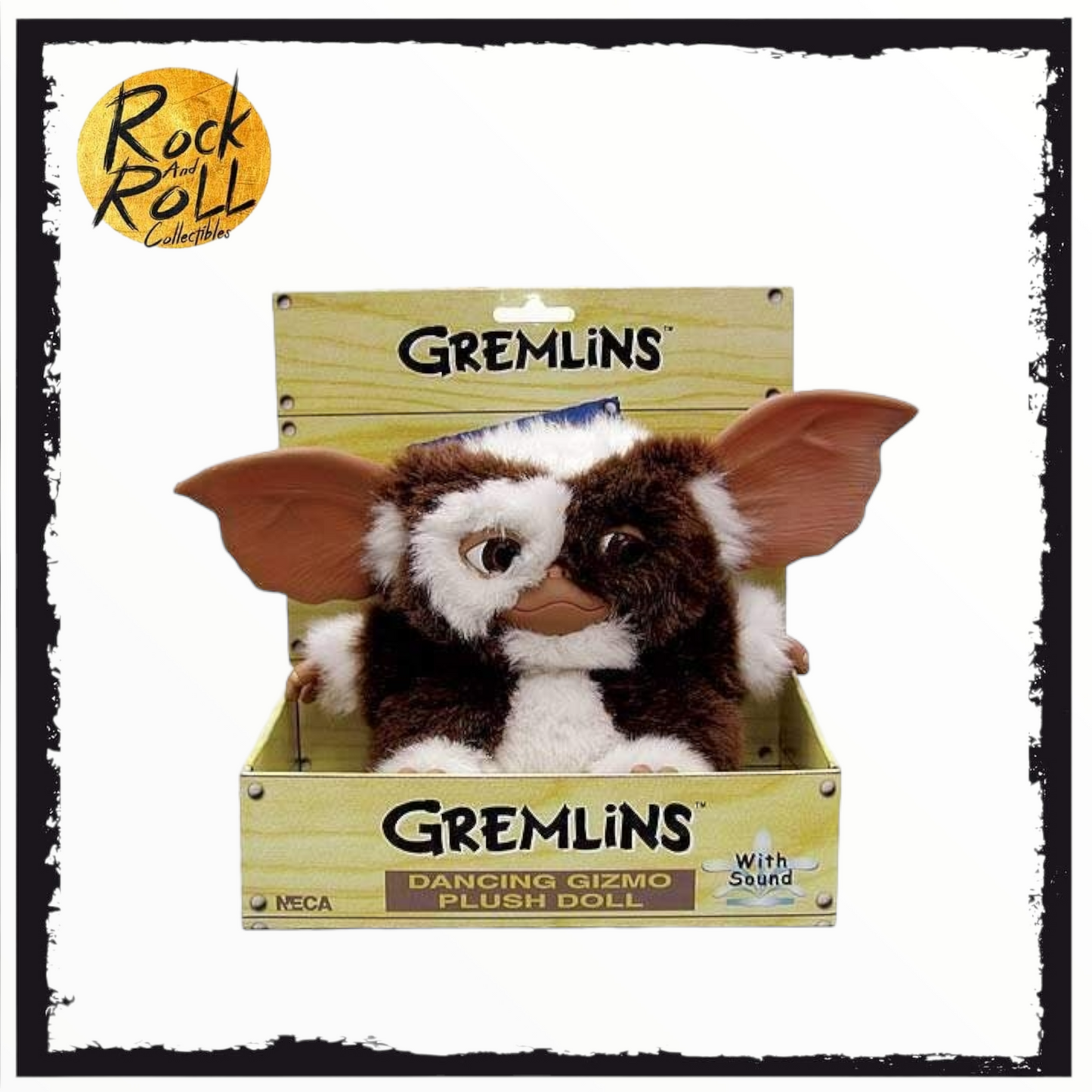 Dancing Gizmo Plush Doll with Sound 2014 Neca GREMLINS 6 Toy Figure NEW 14  & up