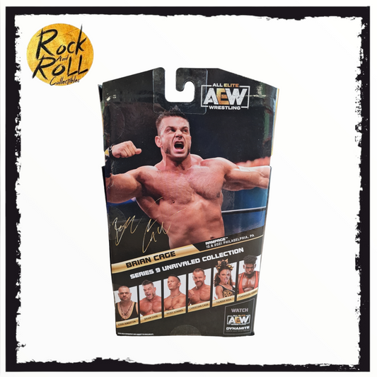 BRIAN CAGE AEW UNRIVALED COLLECTION SERIES 9 #74