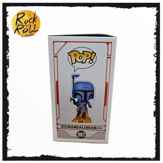 Star Wars - Death Match Mandalorian (No Stripes) Funko Pop! #561 Game Stop Exclusive Condition 8.75/10