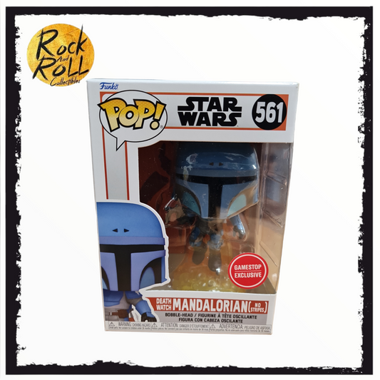 Star Wars - Death Match Mandalorian (No Stripes) Funko Pop! #561 Game Stop Exclusive Condition 8.75/10