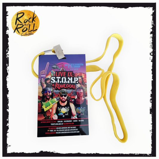 Major Wrestling Figure Podcast S.T.O.M.P. Live In Kowloon Pin/Lanyard