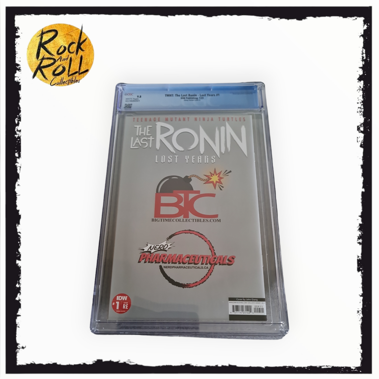IDW Publishing 1/23 - TMNT: The Last Ronin - Lost Years #1 Giang Variant Cover A - CGC 9.8