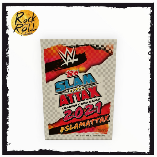 WWE Topps Chrome Slam Attax Candice LeRae Card #20 LE 78/99