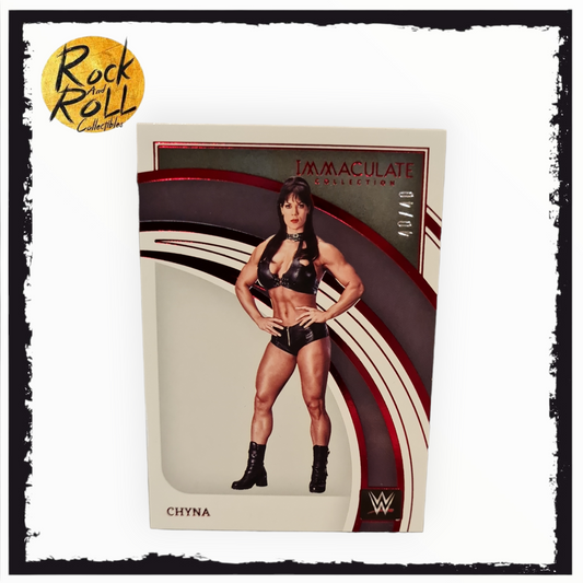 WWE 2022 Panini Immaculate Collection #90 Chyna LE 40/40