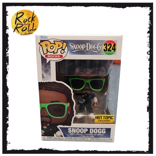 Funko Pop! Rocks Snoop Dogg #324 Hot Topic Exclusive