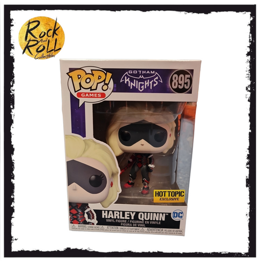 Funko Pop! Games DC - Gotham Knights Harley Quinn #895 Hot Topic Exclusive