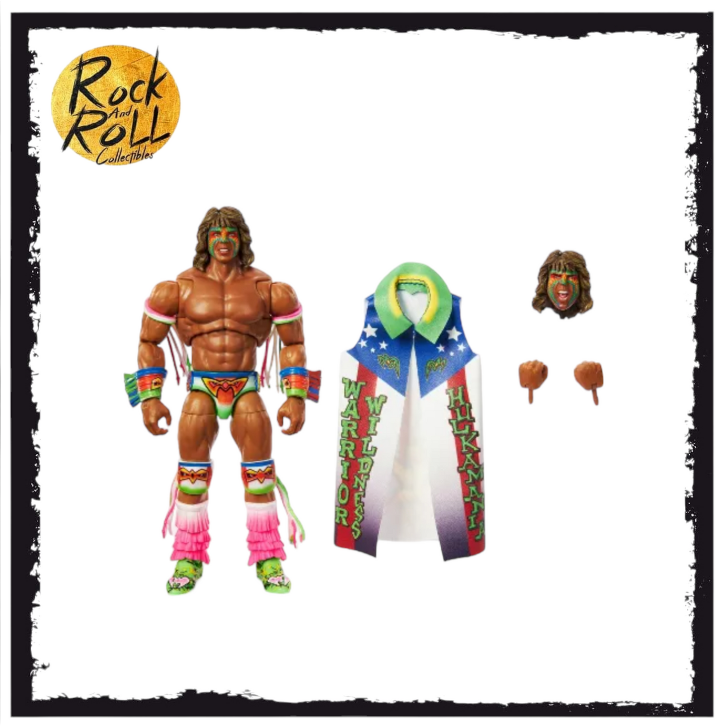 WWE Ultimate Edition Legends The Ultimate Warrior Action Figure - PRE ORDER