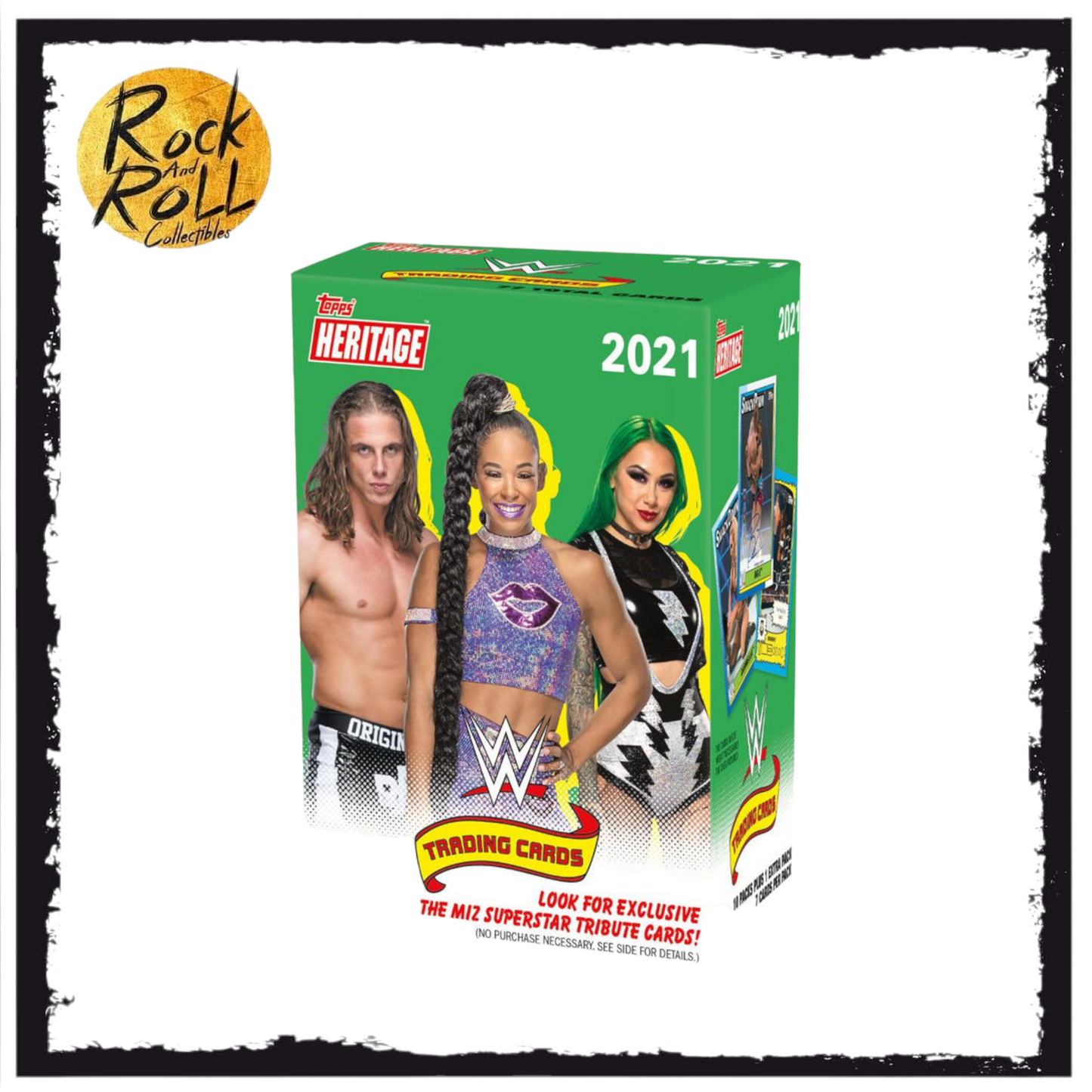 2021 Topps WWE Heritage Wrestling Blaster Box